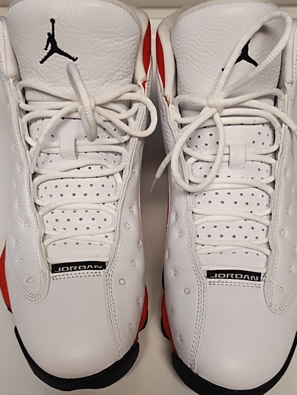 Air Jordan 13 Retro | Size 10 | White, Black, True Red